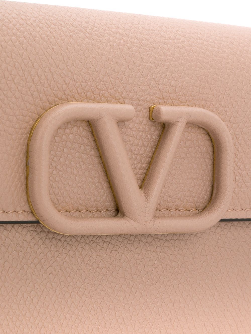 VALENTINO Signature Logo Mini Wallet with Strap