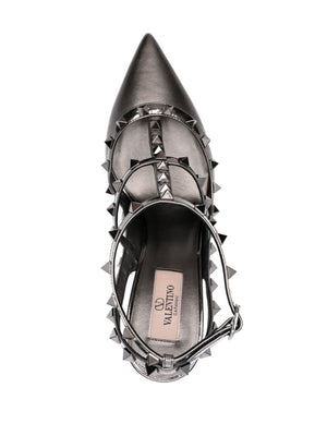 VALENTINO GARAVANI High-Impact Rockstud Leather Pumps with Stiletto Heel