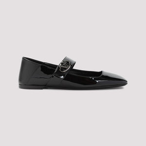 VALENTINO GARAVANI Vlogo Locker Ballerina Flats