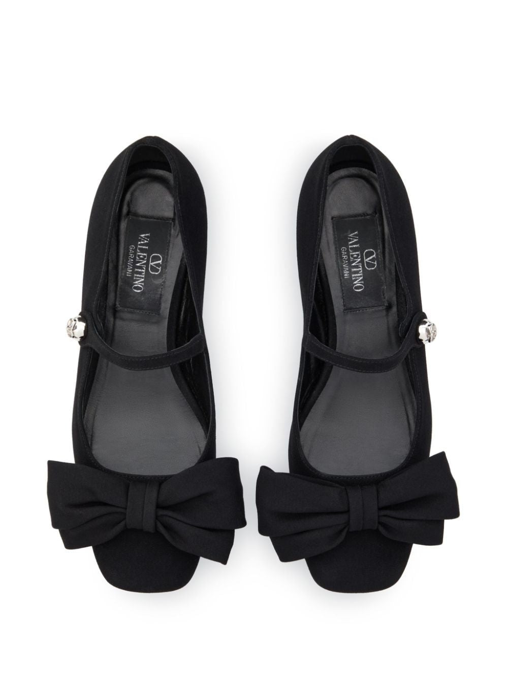 VALENTINO Chic Bow Ballerina Flats