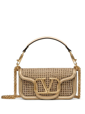 VALENTINO Mini Leather Shoulder Handbag