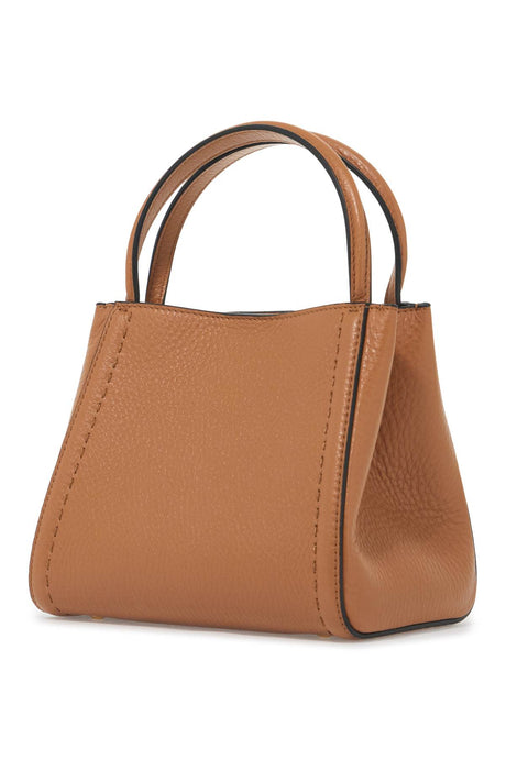 VALENTINO GARAVANI AllTime Classic Hammered Leather Tote with VLogo