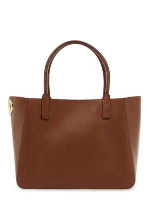 VALENTINO Elegant Mini Tobacco Leather Tote