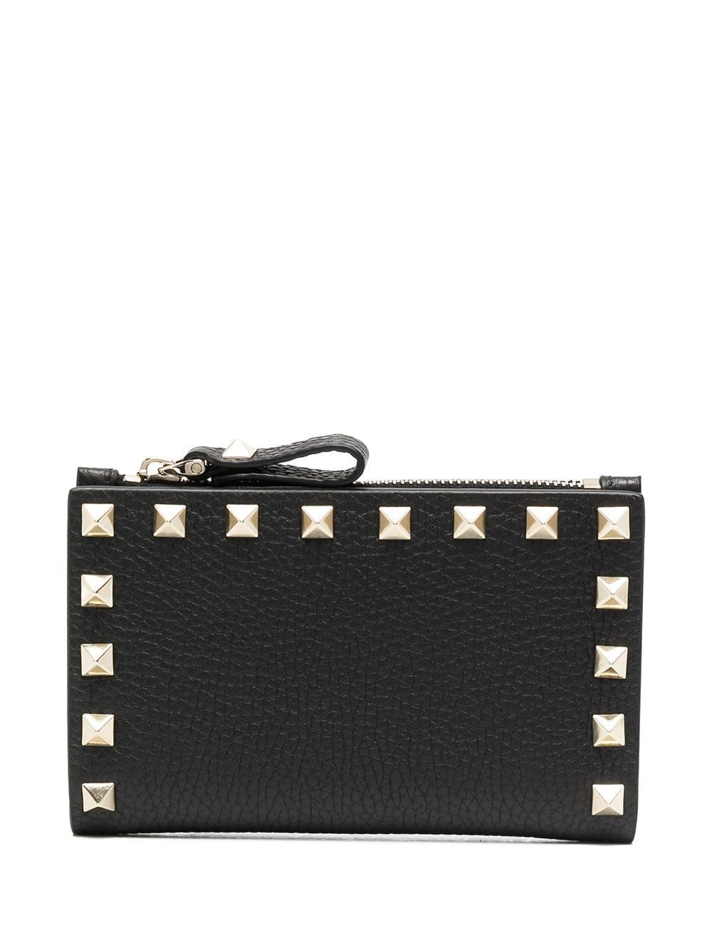 VALENTINO Rockstud Mini Leather Wallet