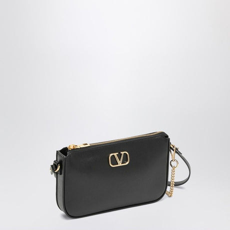 VALENTINO Chic Mini Handbag with Striking Golden Logo