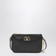 VALENTINO Chic Mini Handbag with Striking Golden Logo