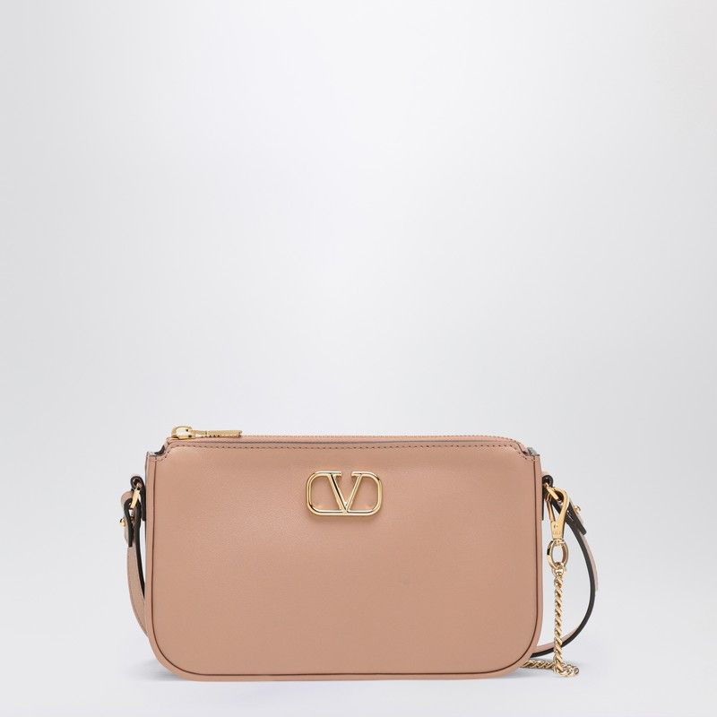 VALENTINO GARAVANI Mini Leather Signature Crossbody Handbag