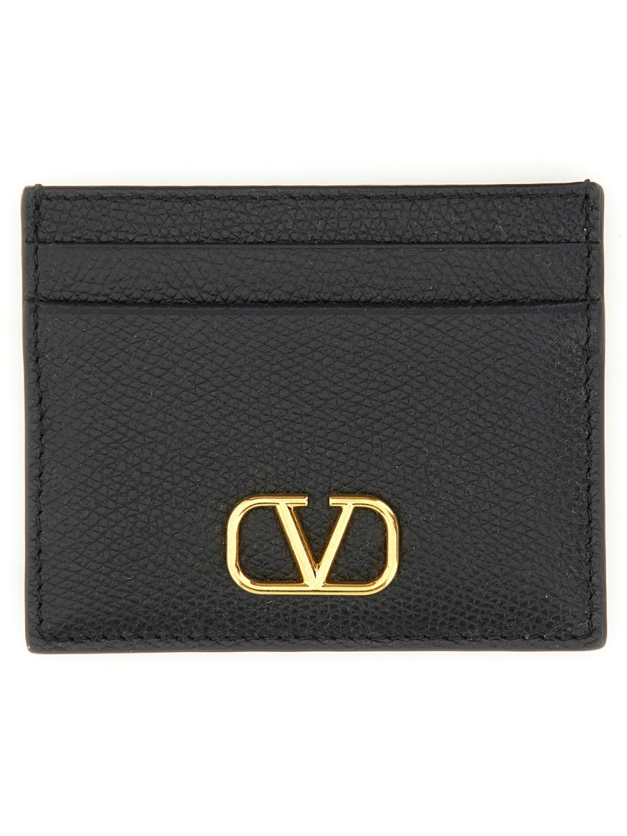 VALENTINO GARAVANI Signature Vlogo Mini Card Holder