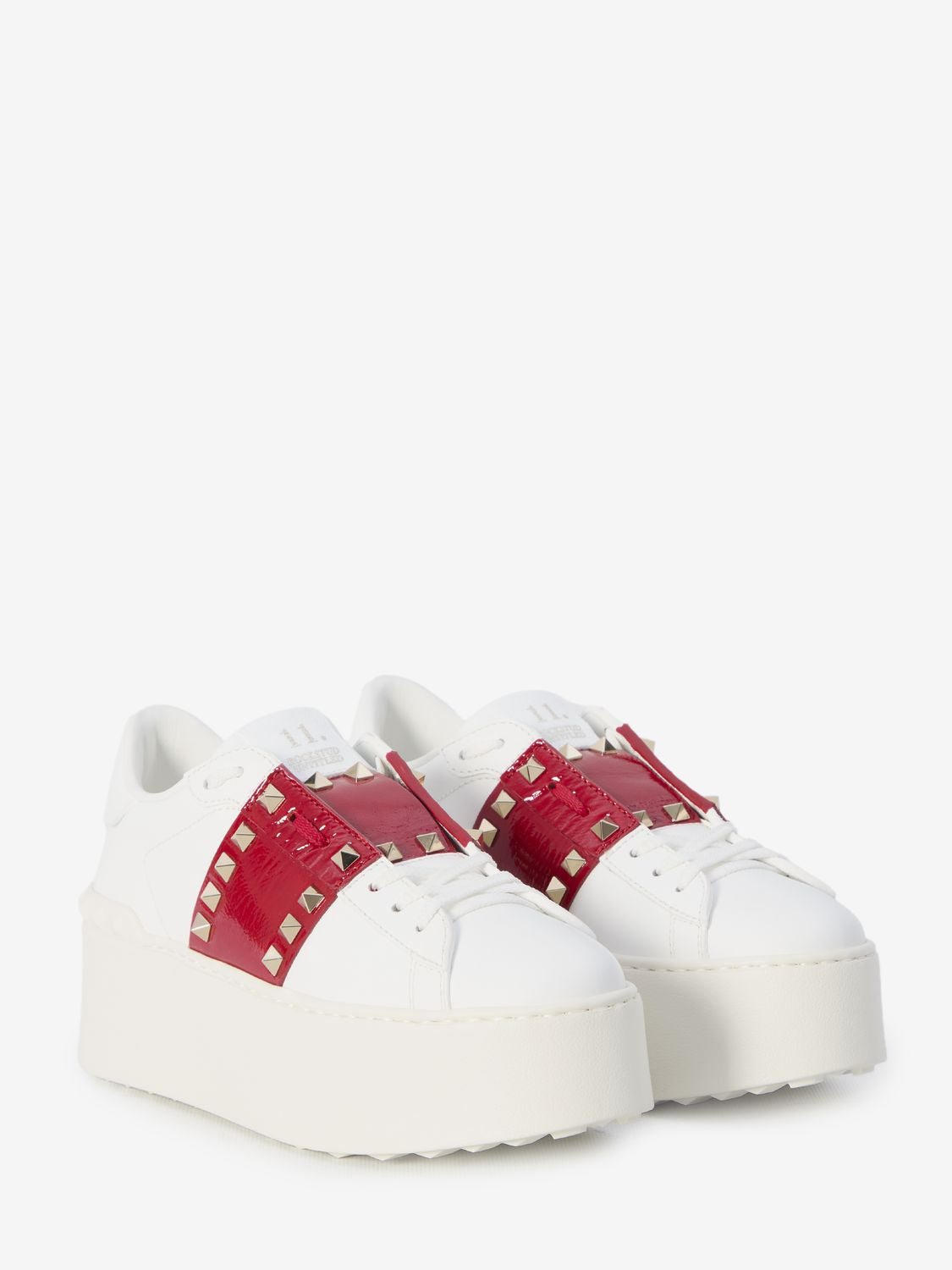 VALENTINO GARAVANI Flatform Rockstud Untitled 5.7cm Sneaker