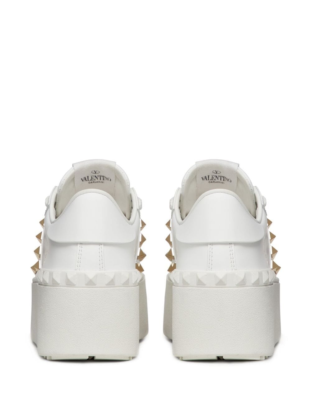 VALENTINO GARAVANI Elegant Studded Retro Platform Sneakers