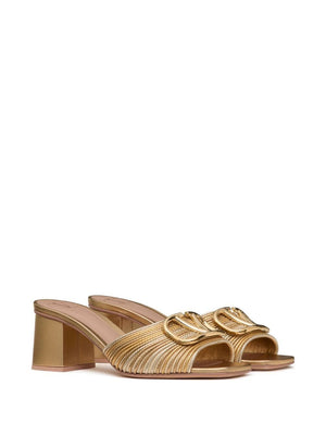 VALENTINO Vibrant Signature Slide Sandal for Women in Multicolor