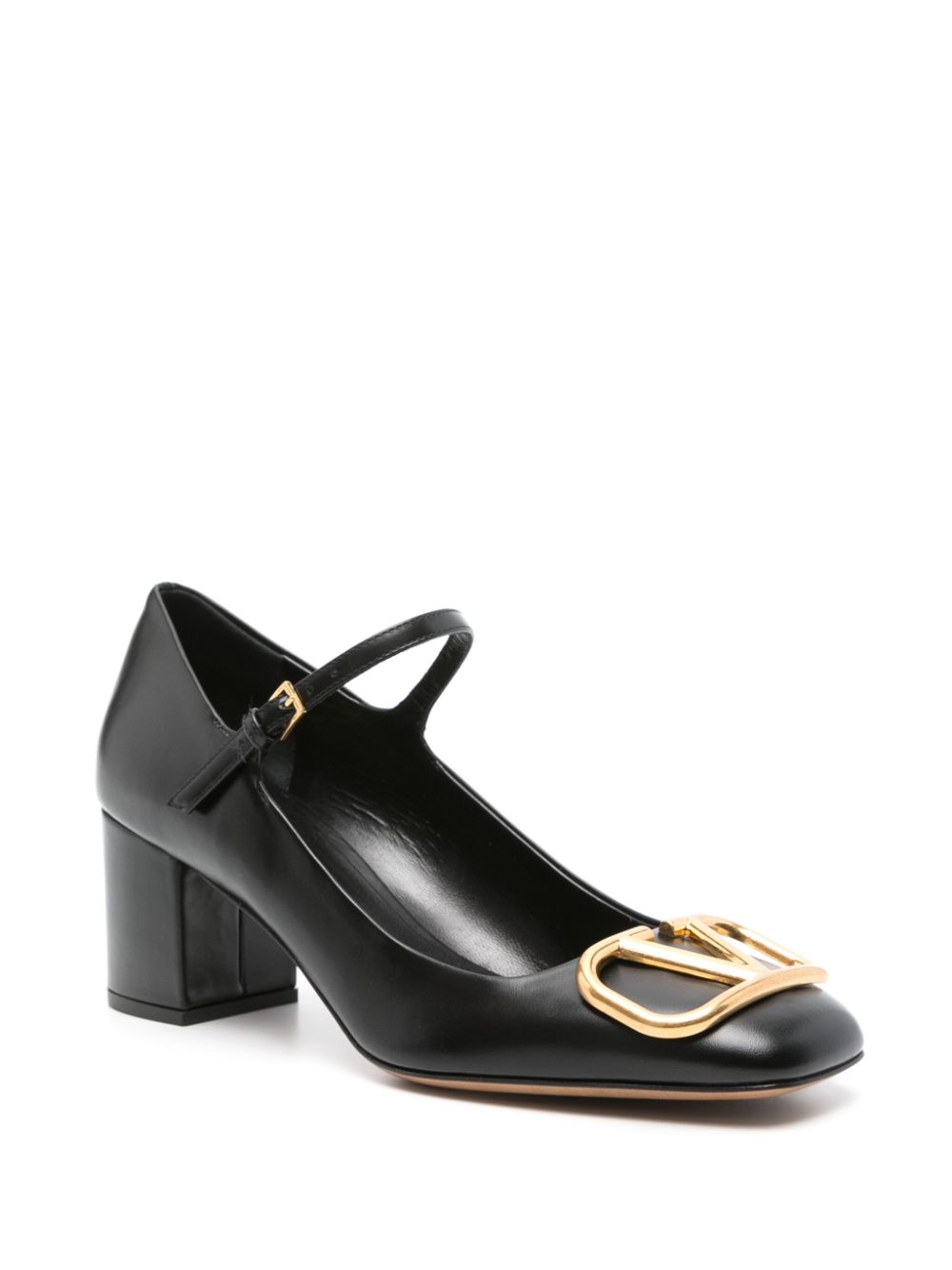 VALENTINO GARAVANI Signature VLogo Leather Pumps