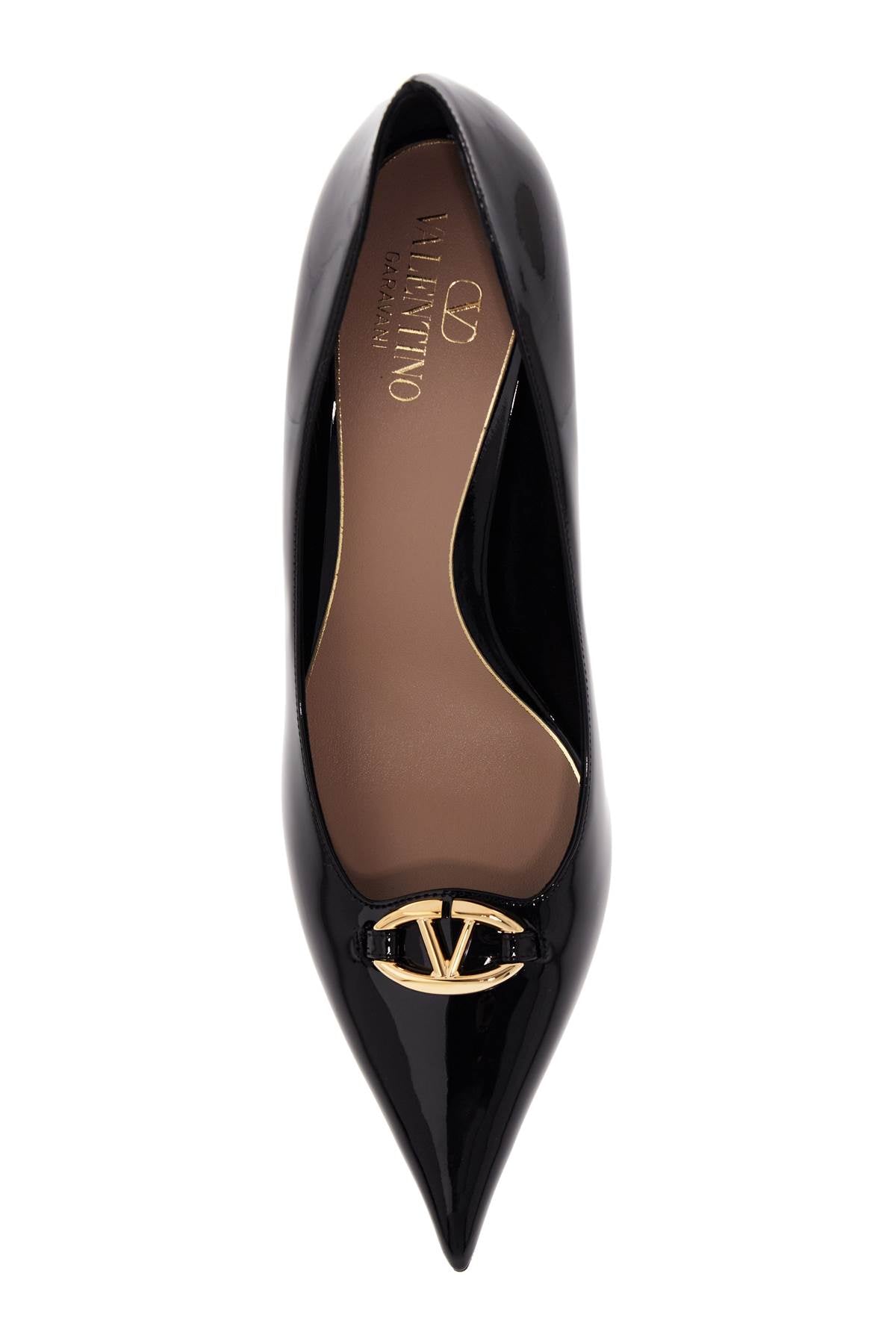 VALENTINO GARAVANI Glossy Patent Leather Pointed Pumps