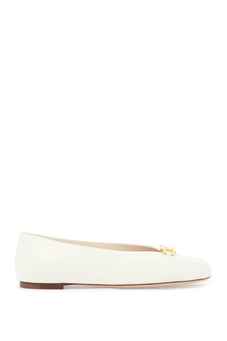 VALENTINO GARAVANI Elegant Ballerina Flats with Signature Accent