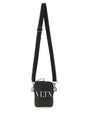 VALENTINO GARAVANI Mini Leather Crossbody Bag for Men