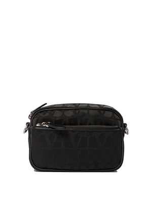 VALENTINO Iconic Tech Crossbody Bag - Black