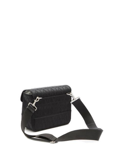 VALENTINO GARAVANI Iconic Men's Black Crossbody Handbag - FW24 Collection