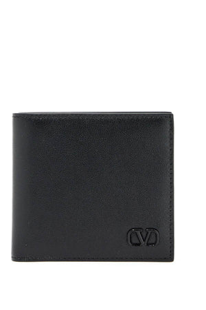 VALENTINO GARAVANI Signature Mini VLogo Men's Leather Wallet