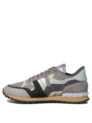 VALENTINO GARAVANI Camouflage Rockrunner Sneakers for Men