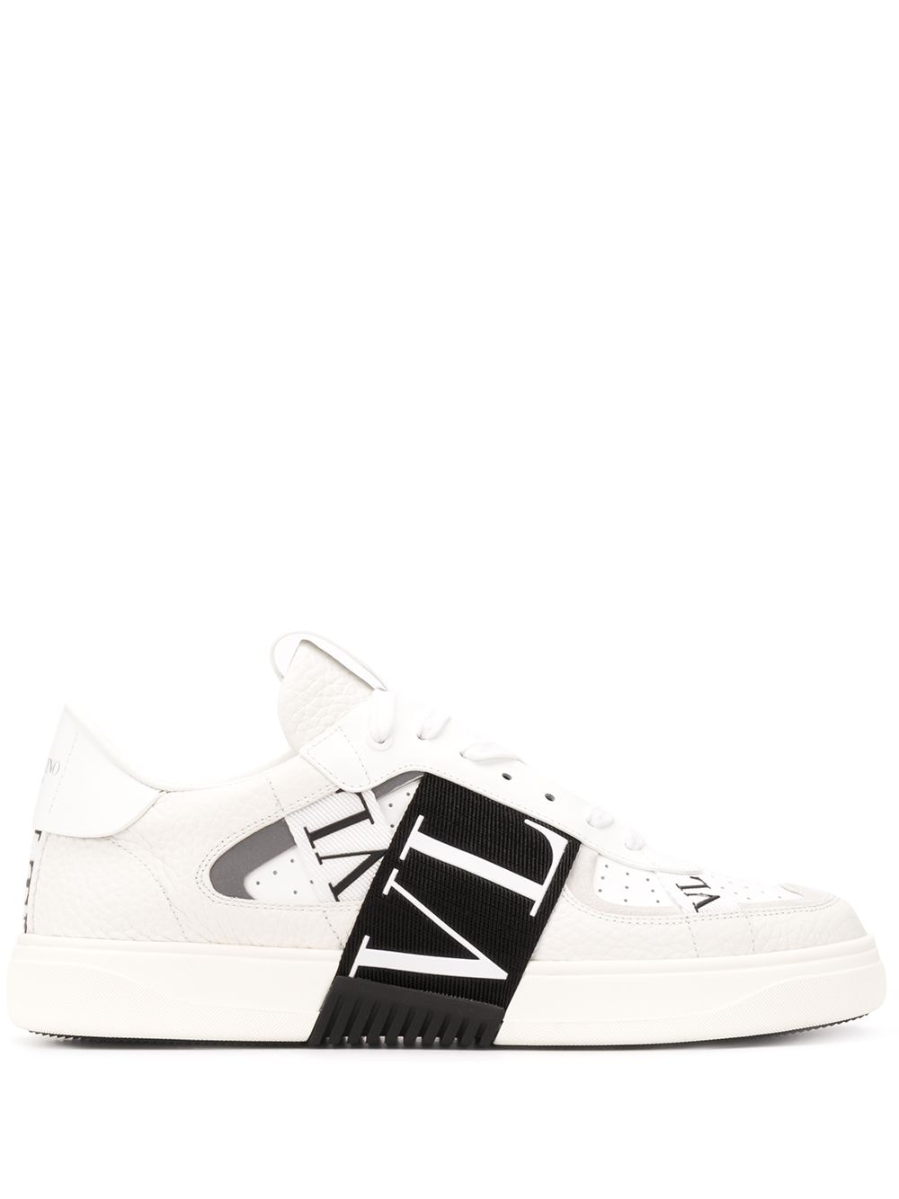 VALENTINO GARAVANI Contemporary White Leather Low-Top Sneakers