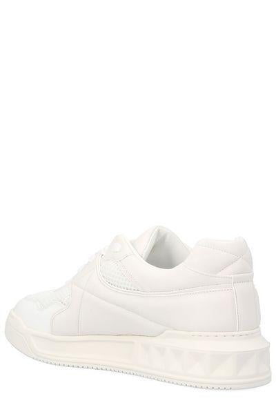 VALENTINO One Stud Men's Leather Sneakers