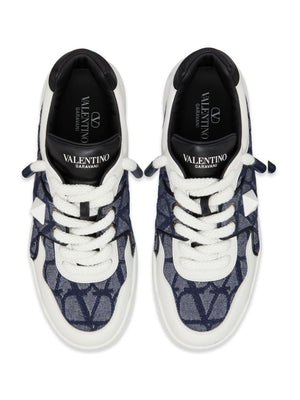 VALENTINO One Stud XL Leather Sneakers