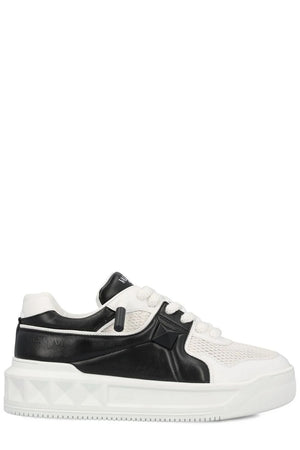 VALENTINO GARAVANI XL One Stud Low-Top Leather Sneakers