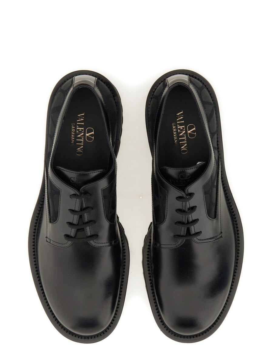 VALENTINO GARAVANI Premium Derby Dress Shoes for Men