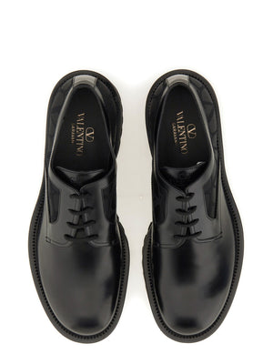 VALENTINO GARAVANI Premium Derby Dress Shoes for Men