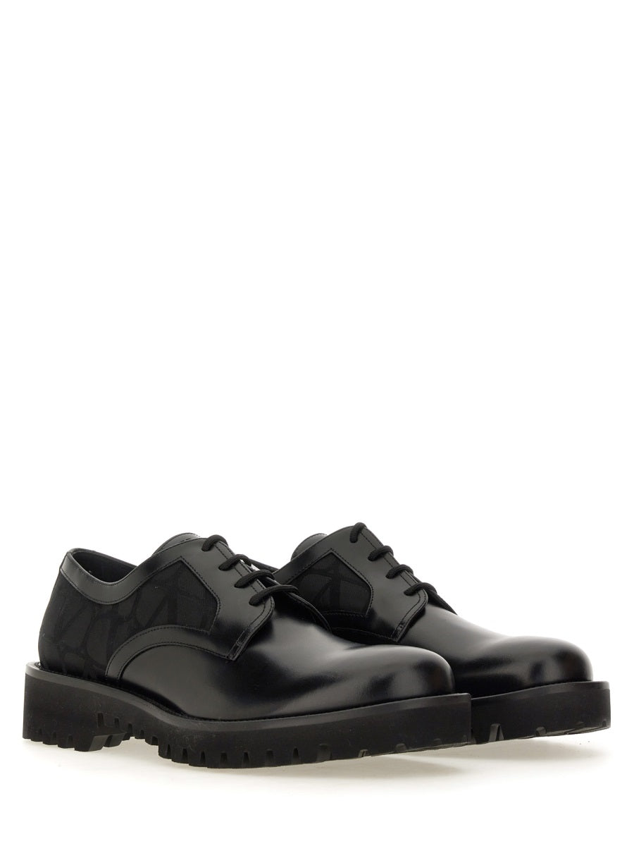 VALENTINO GARAVANI Premium Derby Dress Shoes for Men