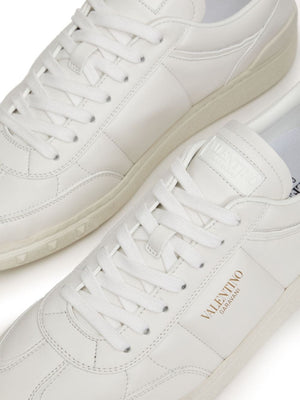 VALENTINO GARAVANI UpVillage Leather Sneakers in White