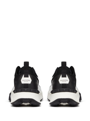 VALENTINO GARAVANI TRUE ACT Leather Contrast Sneakers