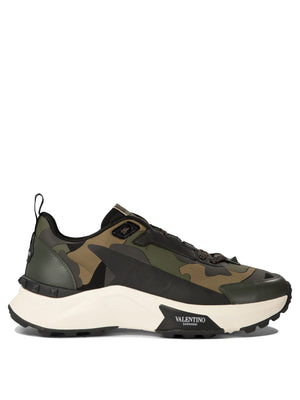 VALENTINO GARAVANI True Act Camouflage Low Top Sneakers