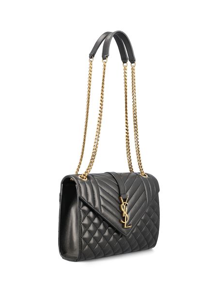 SAINT LAURENT Medium Envelope Handbag - Chic and Timeless Design