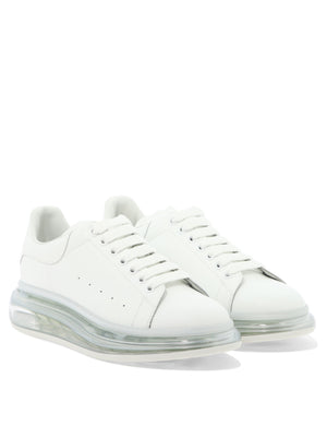 ALEXANDER MCQUEEN Men's White Leather Sneakers - SS23 Collection