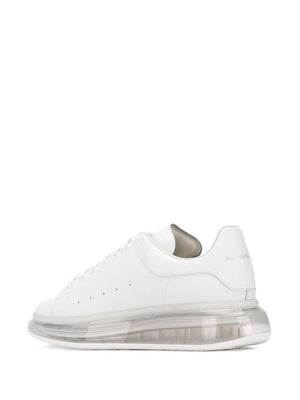 ALEXANDER MCQUEEN Men's White Leather Sneakers - SS23 Collection