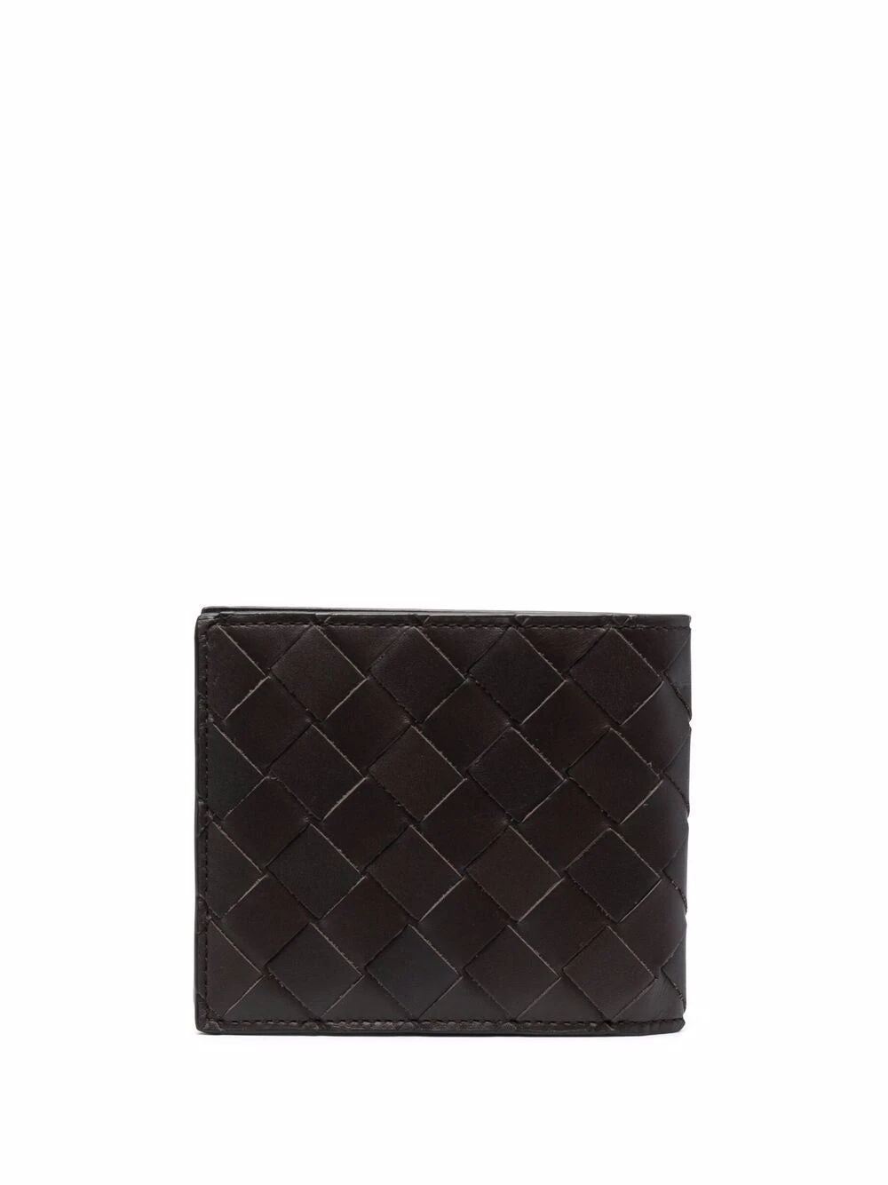 BOTTEGA VENETA Men's Premium Calfskin Leather Bi-Fold Wallet