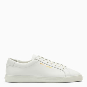 SAINT LAURENT Elegant White Leather Sneakers