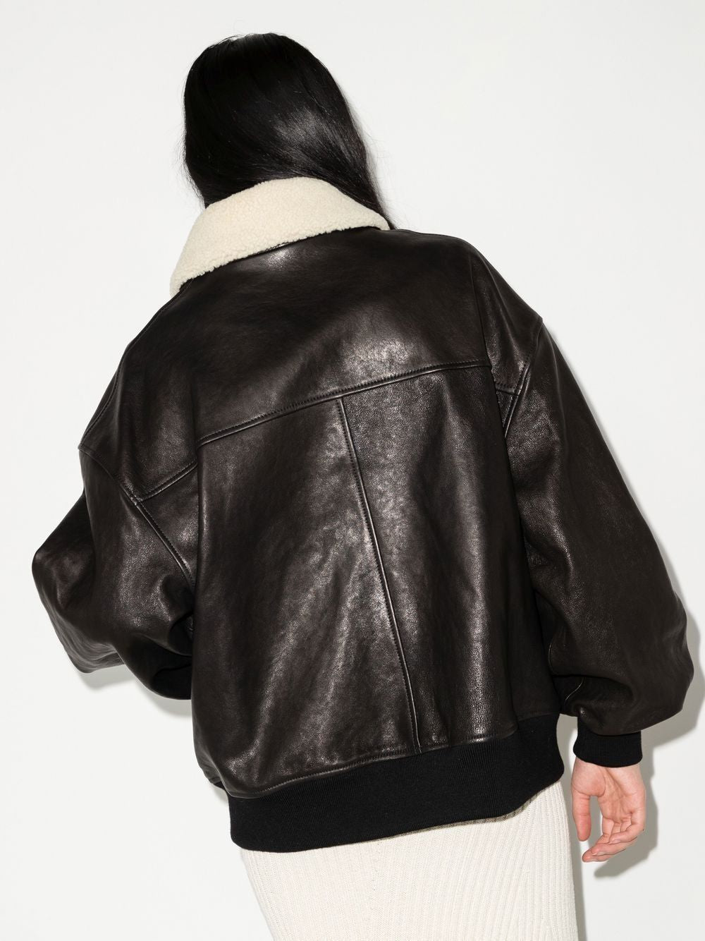 KHAITE THE SHELLAR LAMBSKIN JACKET