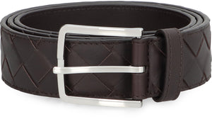 BOTTEGA VENETA Intrecciato Leather Belt