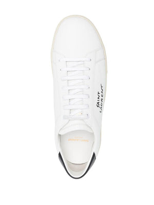 SAINT LAURENT Low-Profile Leather Sneakers