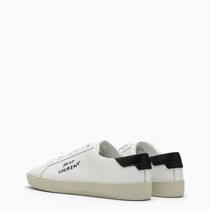 Giày Sneakers Low Top Thêu Logo màu Trắng cho Nam