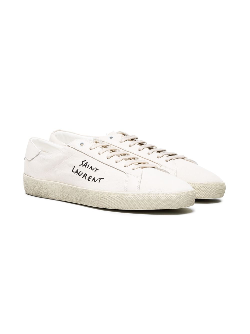 SAINT LAURENT Classic Court Sneakers for Men - Size SL/06