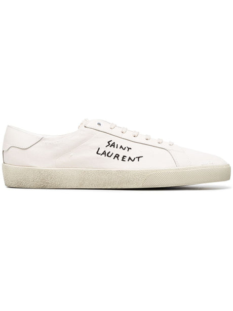 SAINT LAURENT Classic Court Sneakers for Men - Size SL/06