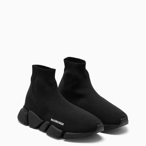 Giày Sneaker Đan 3D Màu Đen Dành Cho Nam