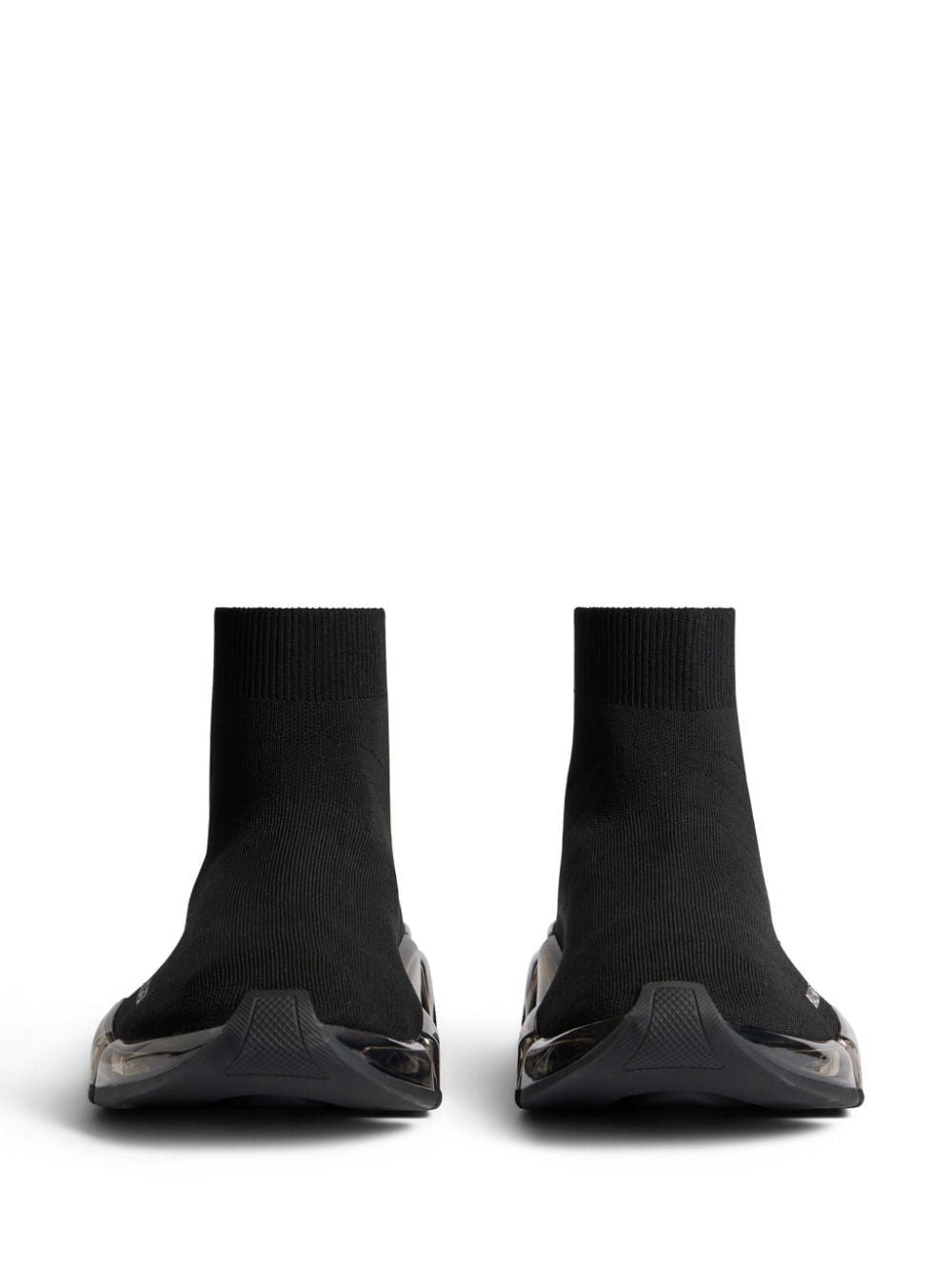 BALENCIAGA Speed 2.0 LT Futuristic Sneakers in Black