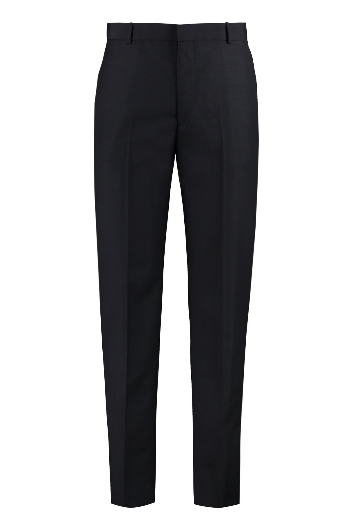 ALEXANDER MCQUEEN Tailored Trousers for Men - Classic Black SS23 Fashion Item