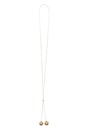 Vòng cổ bạc vàng phong cách cho phụ nữ - Chiều dài 96cm, Kích thước 1.5cm