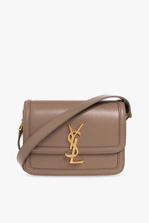 SAINT LAURENT Luxurious Taupe Calf Skin Bag for Fashion-Forward Women in FW22