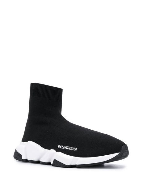 Sneakers tốc độ Balenciaga đen từ chất liệu polyester cho nam